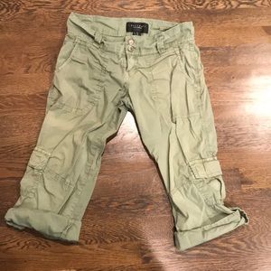 Sanctuary Freestyle Crop Rollup Cargo